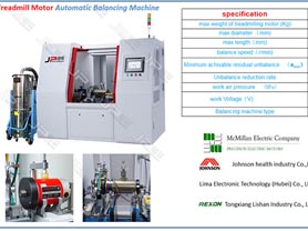 Hot Selling Treadmilli Flywheel Automatic Balancing Machine