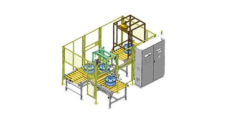 Wheel Hub Automatic Unbalance and End Face & Radial Runout Detection Line