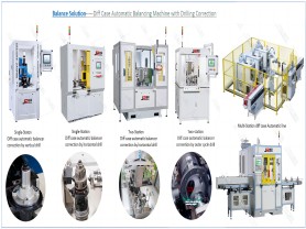 Линия автоматической балансировки с несколькими станциями с дифференциальным корпусом
