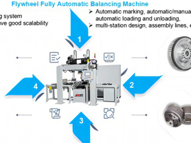 Автоматический балансировочный станок с автоматическим маховиком, обеспечивает стабильность маховика