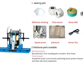 Balancing Machine Accessories Order Spare Parts for Balancing Machines