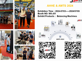 Балансировочный станок JP @ AHTE & AMTS 2024