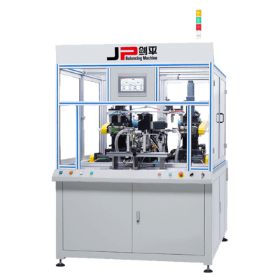 Двухпозиционный полноавтоматический балансировочный станок для роторов электродвигателя