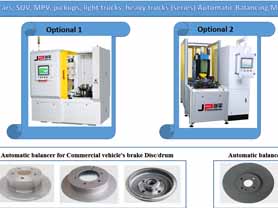 Automatic Balancing Machine for Brake Disc Drum
