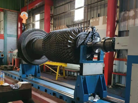 20-тонные балансировочные станки для роторов газовых турбин